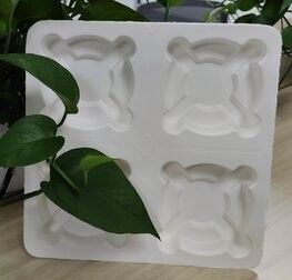 China Made Pulp Molding Shockproof Eco Friendly Coffee Takeaway Containers Plastic Ban Compliant