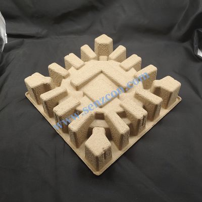 Good price The pulp molding inner lining packaging for the air fryer under OEM (Original Equipment Manufacturer) is used as a substitute for foam, complies with the plastic ban order,is made by molding corrugate online