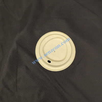 Good price OEM paper pulp molded cup lids, which are tailored for different paper coffee cups, are waterproof and leak-proof, conform to the plastic ban regulations and are of food grade. online