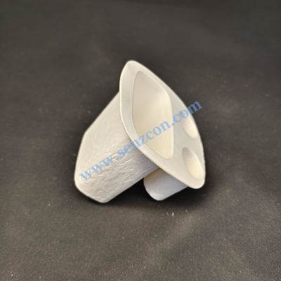 Good price Custom-made in a Ningbo factory: Pulp molded base for electronic product earphones. Made of white plant fiber and sugarcane pulp, it is environmentally friendly and biodegradable. online