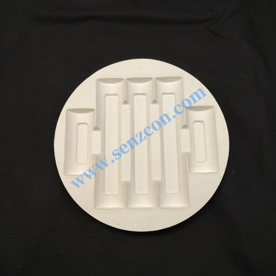 Good price Direct supply from Ningbo factory. Pulp molded packaging. The round packaging base for the essence liquid is made of white sugarcane pulp plant fiber. online