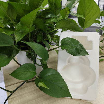 Good price Environmentally friendly white plant fiber dry-pressed semi-body embedded high-end liquor packaging with shockproof and drop-proof functions. online