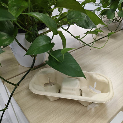 Good price The environmentally friendly embedded paper trays for coffee of brands such as Starbucks and Luckin can keep the coffee fixed in the bag. They are made of dry-pressed corrugated paper. online