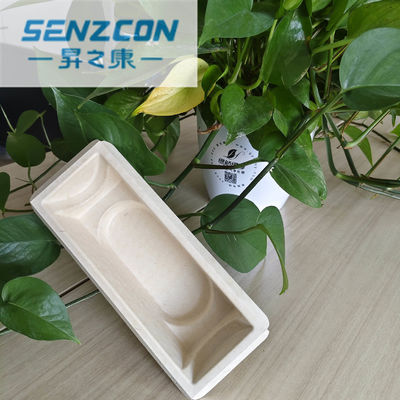 Good price The factory directly supplies pulp molding packaging liners for thermos cups in their original color. These liners are embedded, fall-proof, and made from sugarcane bagasse. online