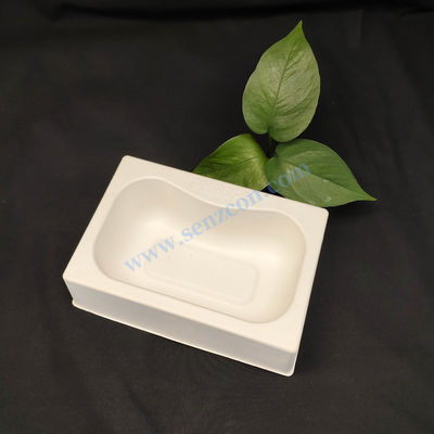 Good price Manufacture of electronic eye - care massage glasses' inner lining packaging bases with white sugarcane pulp pulp molding, which have the functions of shock resistance and fall prevention. online